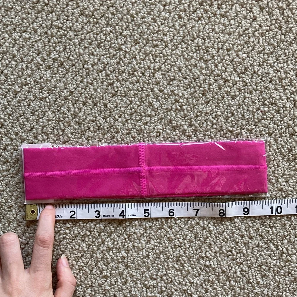 NEW Senita Athletics Athletic Head Band Hairband Hot Pink Sealed NWT